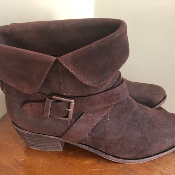 Joie Morning Train Women’s Leather Suede Bootie Indian Tan 39 - Picture 3 of 8